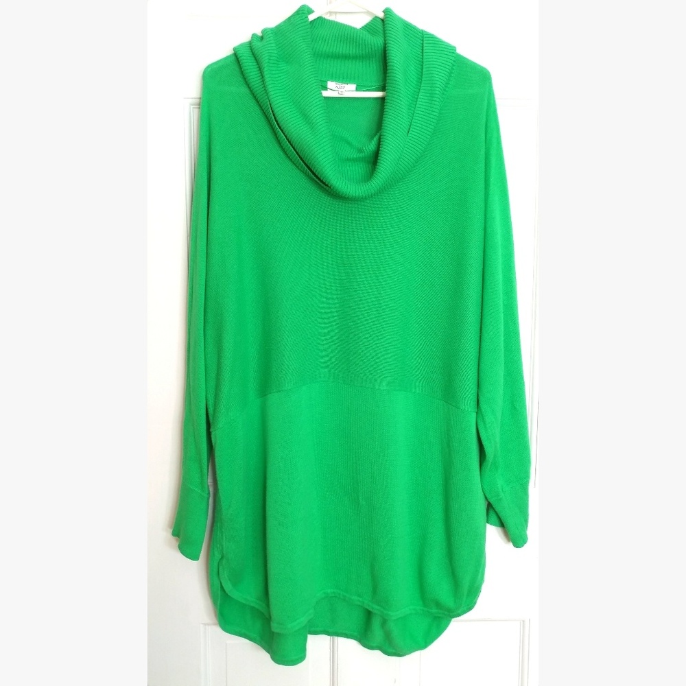 Crown & Ivy Cowl Neck Sweater 2X Long